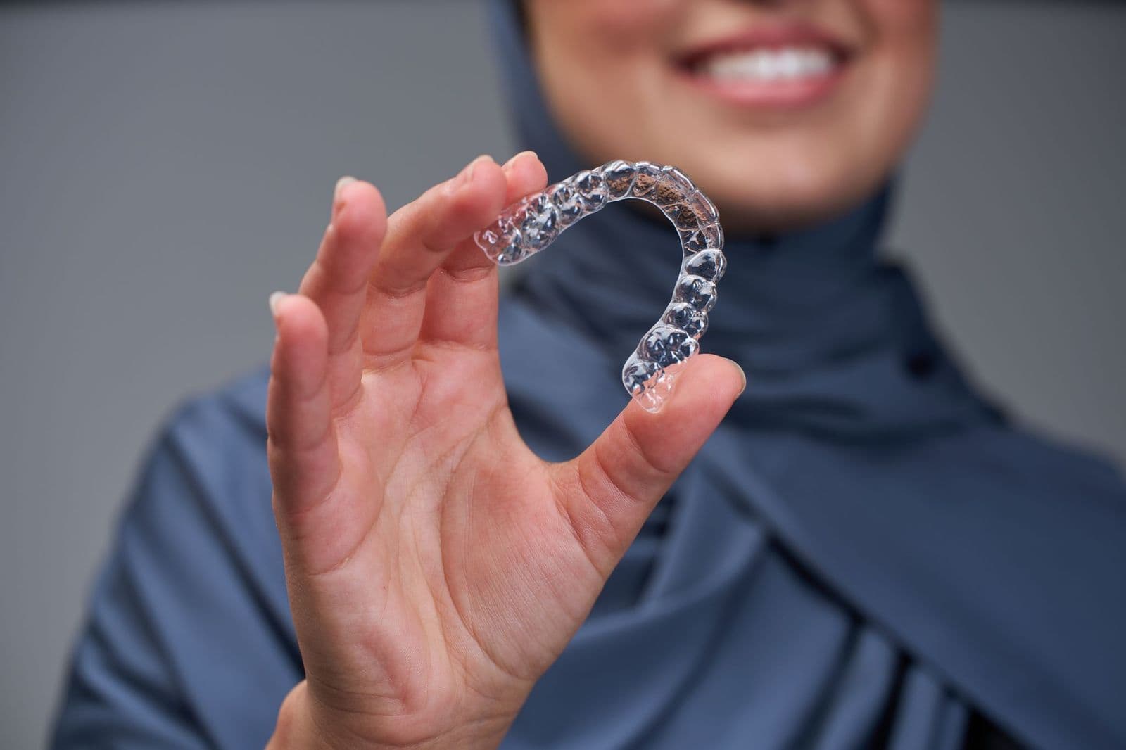 Gouttière dentaire transparente